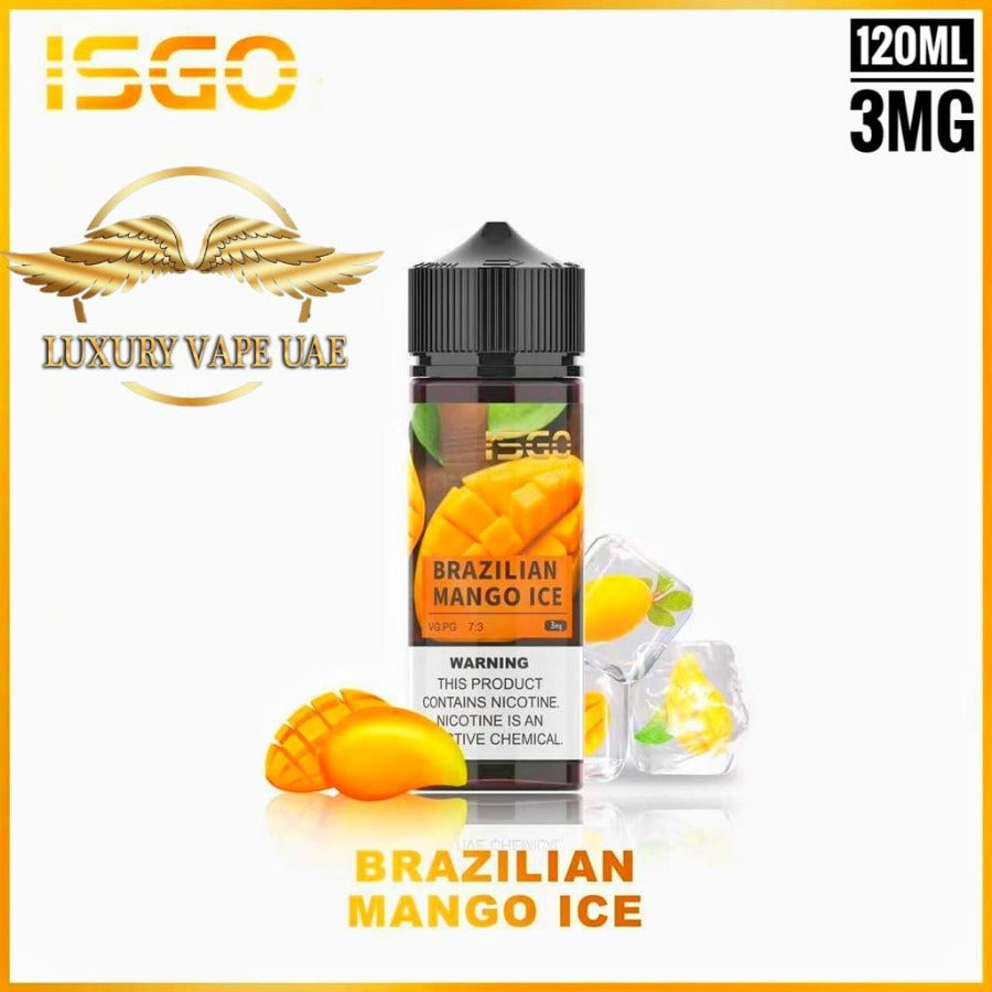 BRAZILIAN MANGO ICE BY ISGO E-LIQUID 120ML