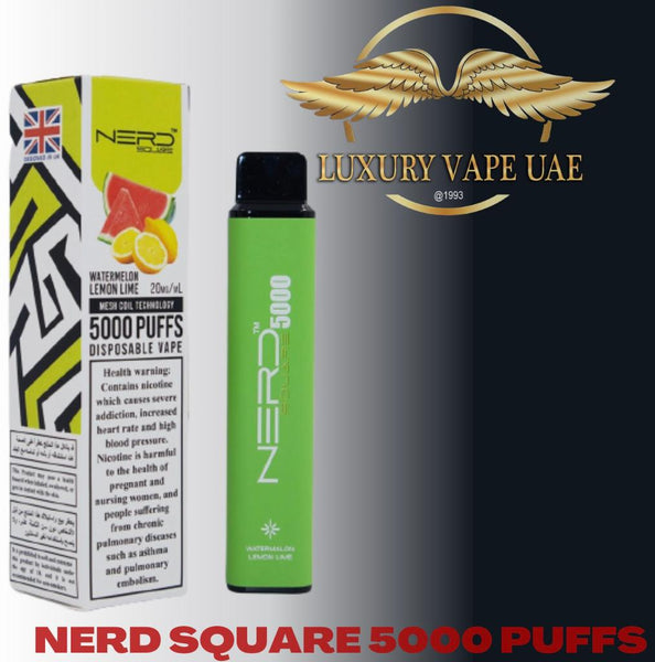 NERD SQUARE 5000 PUFFS – Luxury Smoke AE