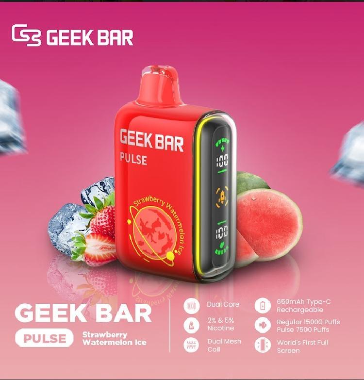 Geek Bar Pulse 15000 Puff Disposable Vape| 5% Nicotine Luxury Smoke AE Geek Bar Pulse 15000 Puff Disposable Vape| 5% Nicotine Luxury Smoke AE