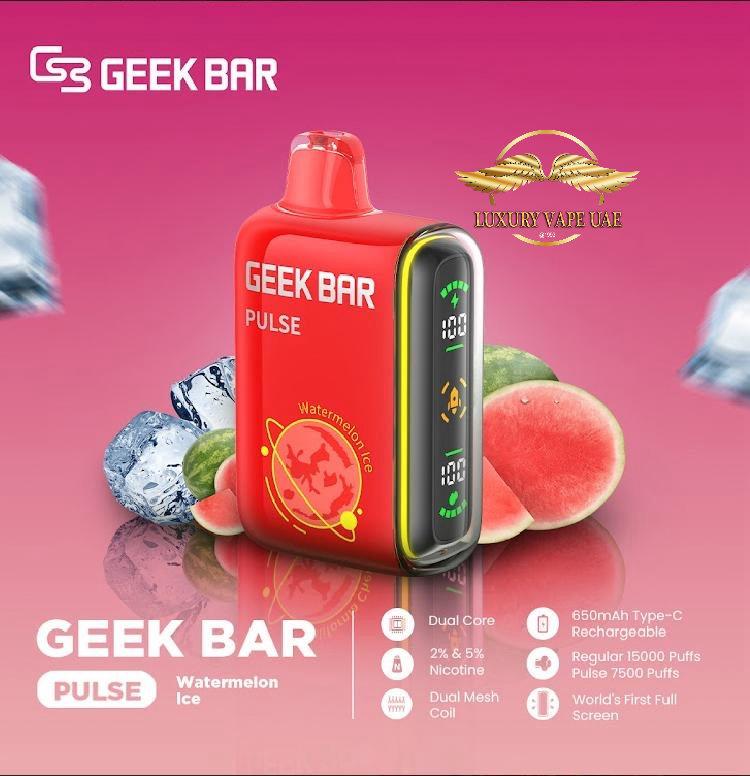 Geek Bar Pulse 15000 Puff Disposable Vape| 5% Nicotine Luxury Smoke AE Geek Bar Pulse 15000 Puff Disposable Vape| 5% Nicotine Luxury Smoke AE