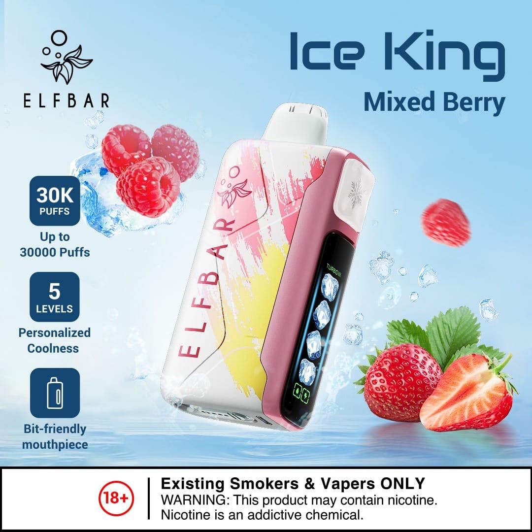 Elf bar Ice King| 30k Puffs Disposable Vape Dubai