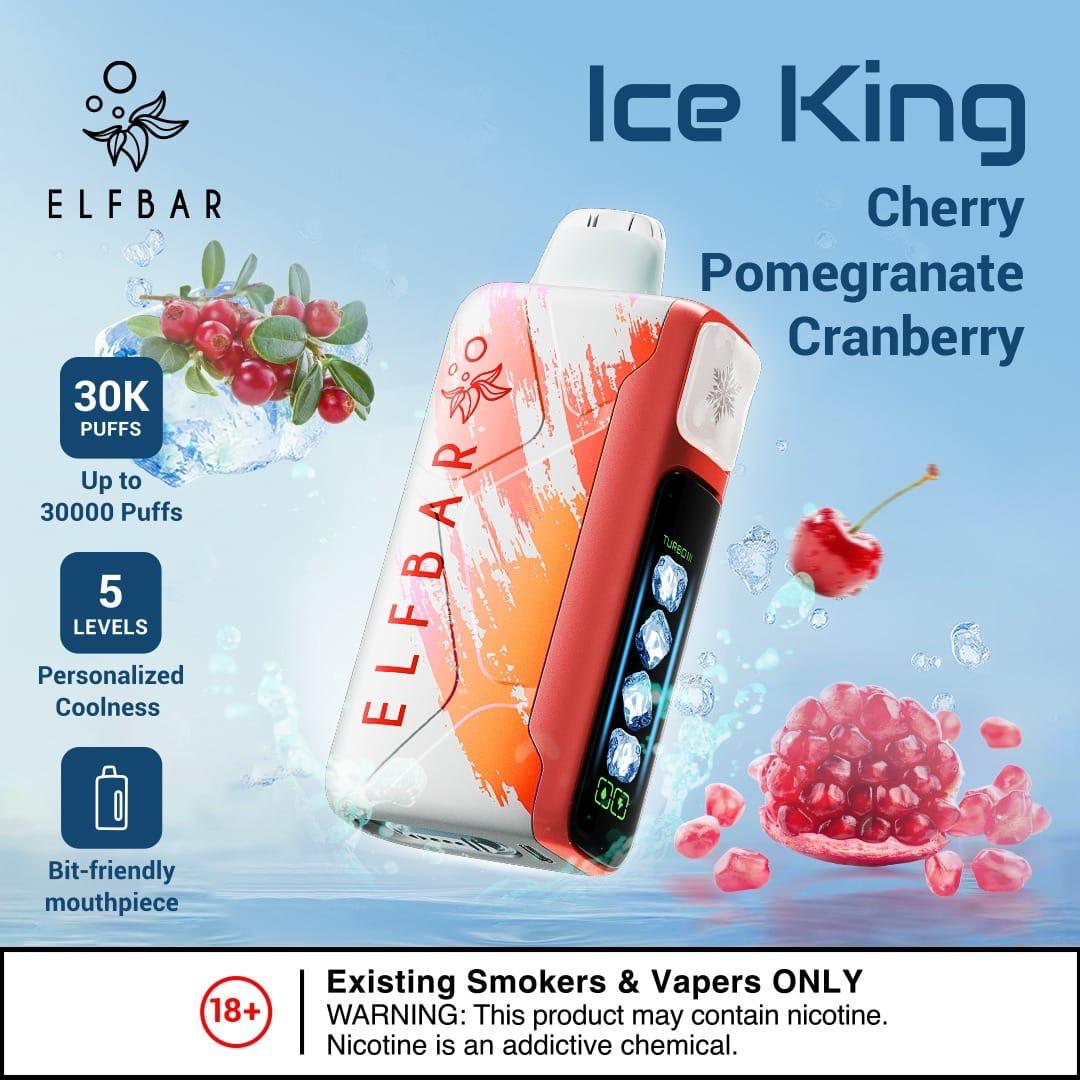 Elf bar Ice King| 30k Puffs Disposable Vape Dubai