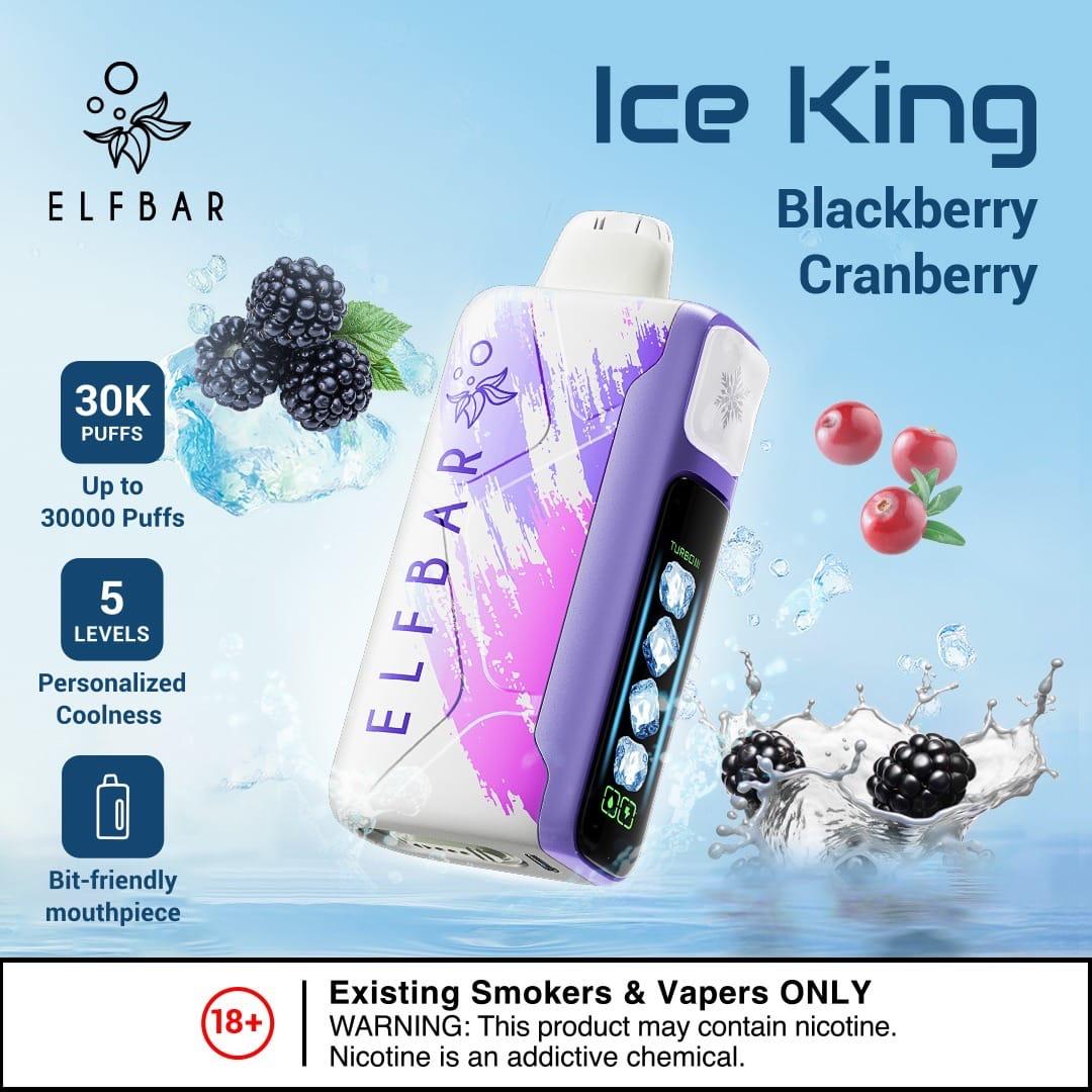 Elf bar Ice King| 30k Puffs Disposable Vape Dubai