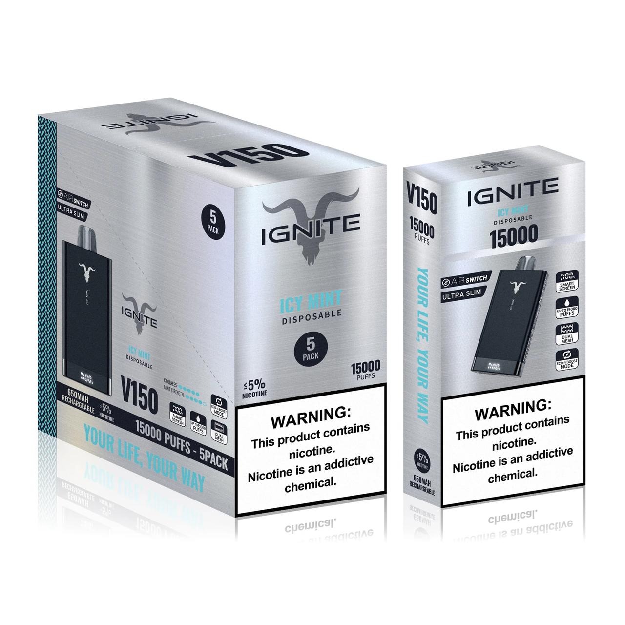 Ignite V150 Vape Device 15k Puffs Dubai