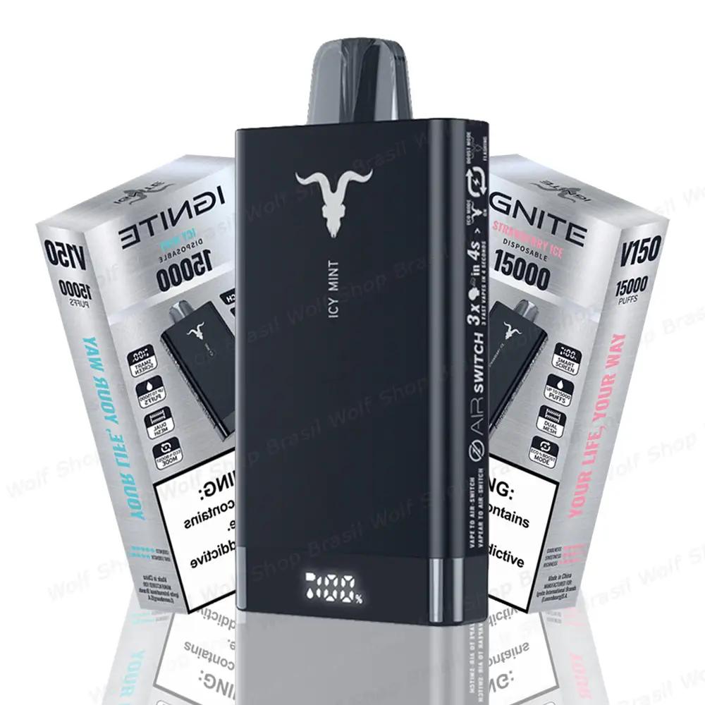 ignite v150 disposable vape Ignite V150 Vape Device 15k Puffs Dubai – Luxury Smoke AE