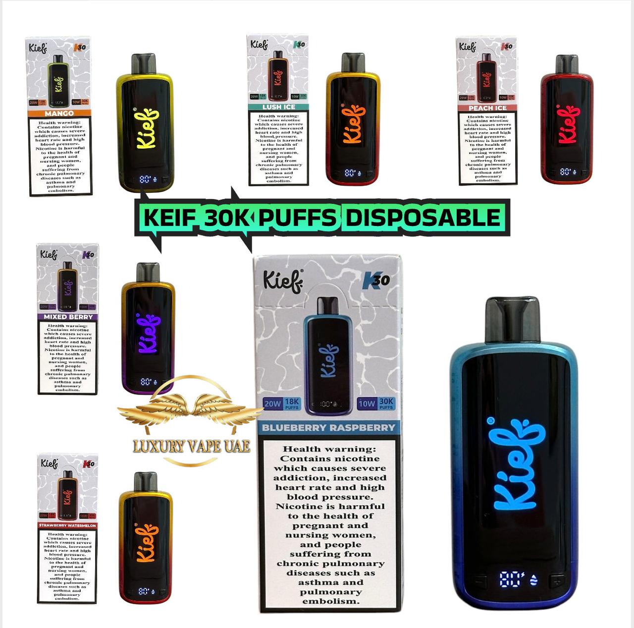 Buy Kief 30000 Puffs Disposable Vape Dubai Luxury Smoke AE Buy Kief 30000 Puffs Disposable Vape Dubai Luxury Smoke AE