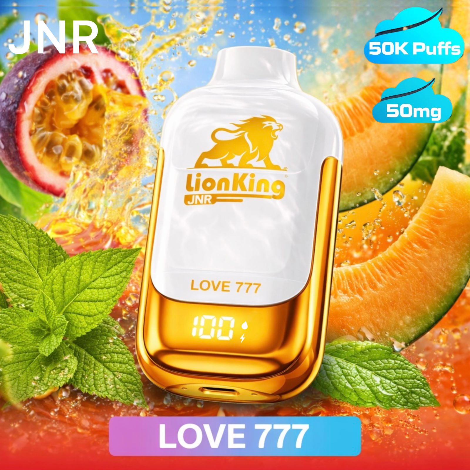 JNR Lion king 50k Puffs| Disposable Vape Kit Dubai