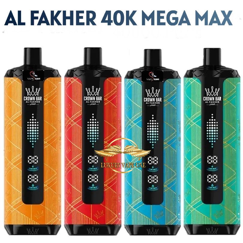 Al Fakher 40k Puffs Mega Max in Dubai by Al Fakher Brand|