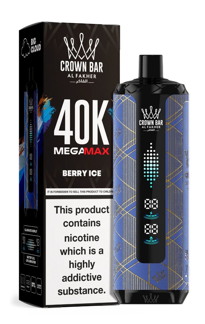 Al Fakher 40k Puffs Mega Max in Dubai by Al Fakher Brand|