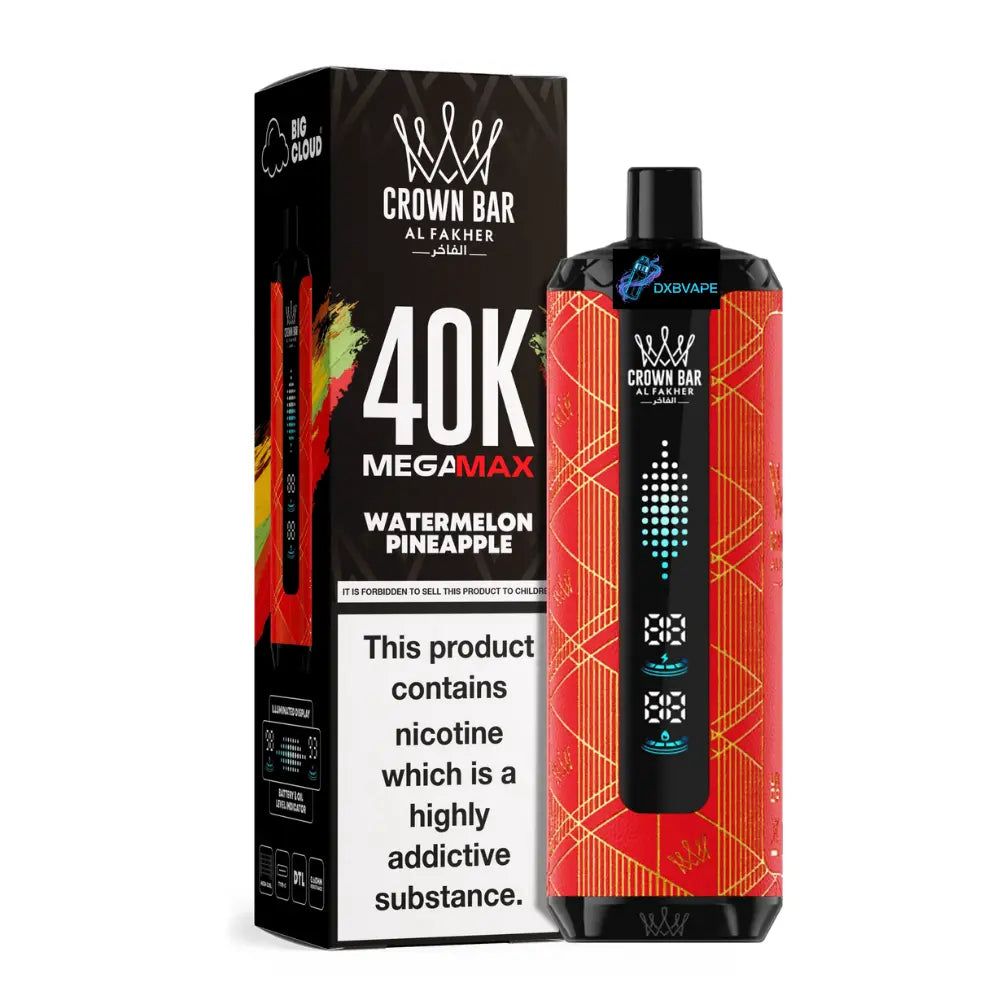Al Fakher 40k Puffs Mega Max in Dubai by Al Fakher Brand|