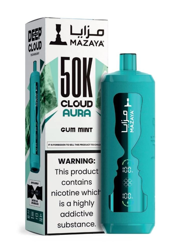 Mazaya Cloud Aura 50k Puffs| Vape Shop Dxb
