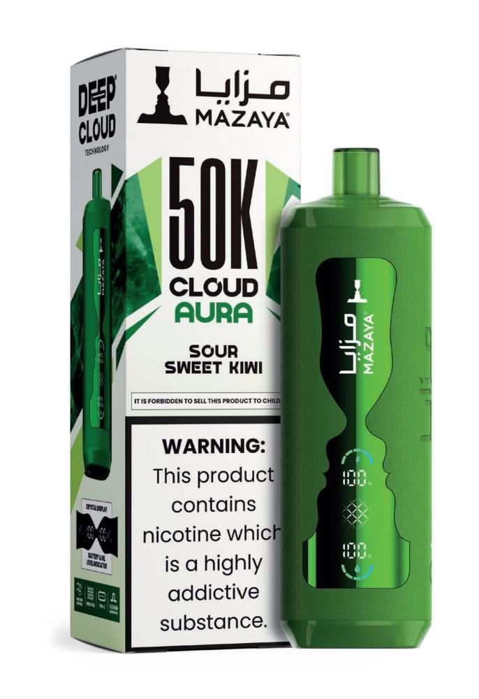 Mazaya Cloud Aura 50k Puffs| Vape Shop Dxb