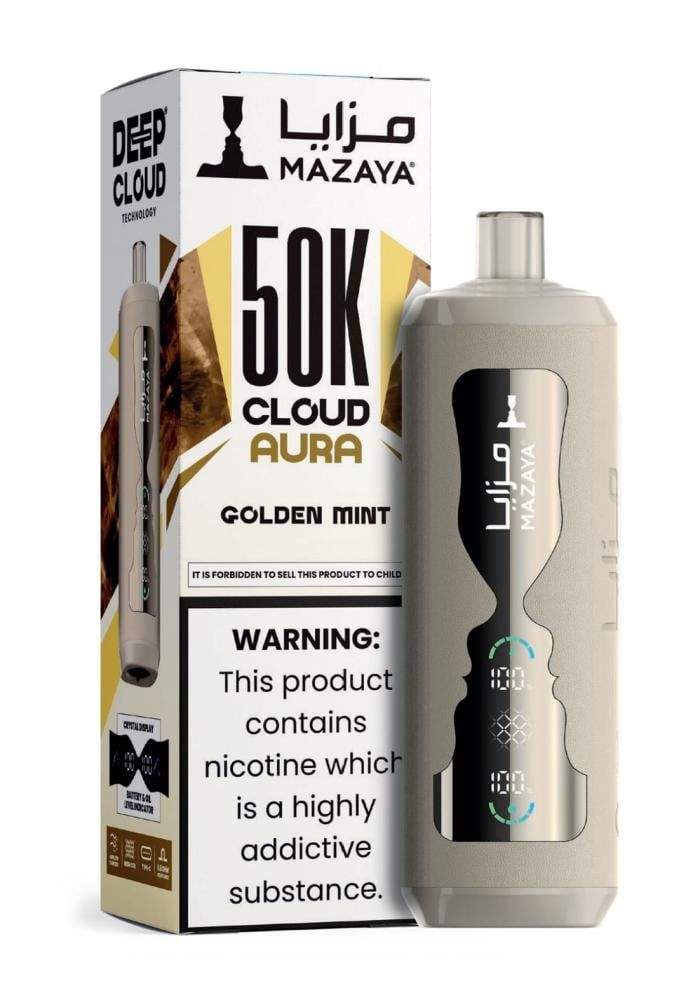 Mazaya Cloud Aura 50k Puffs| Vape Shop Dxb