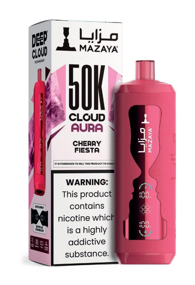 Mazaya Cloud Aura 50k Puffs| Vape Shop Dxb