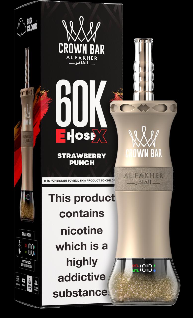 Al Fakher E Hose X 60000 Puffs- Buy Now Shisha Vape DXB
