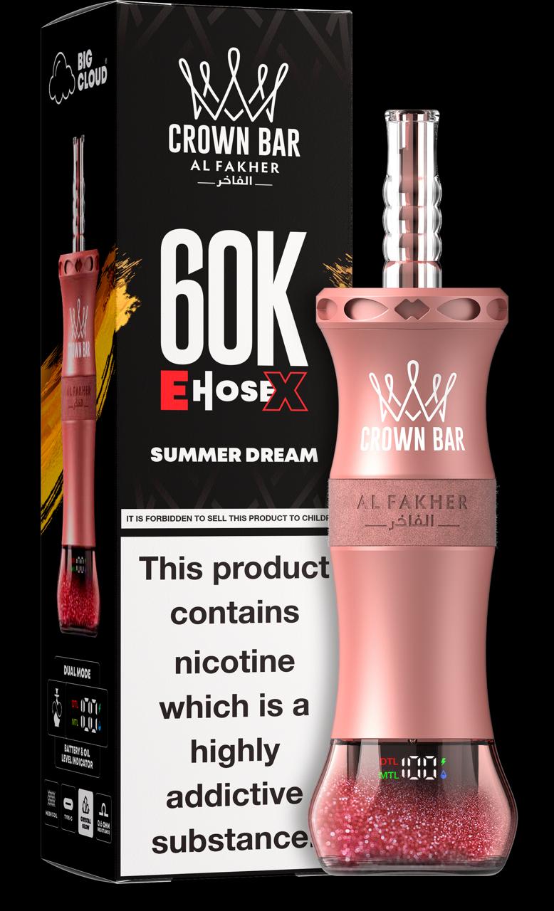 Al Fakher E Hose X 60000 Puffs- Buy Now Shisha Vape DXB