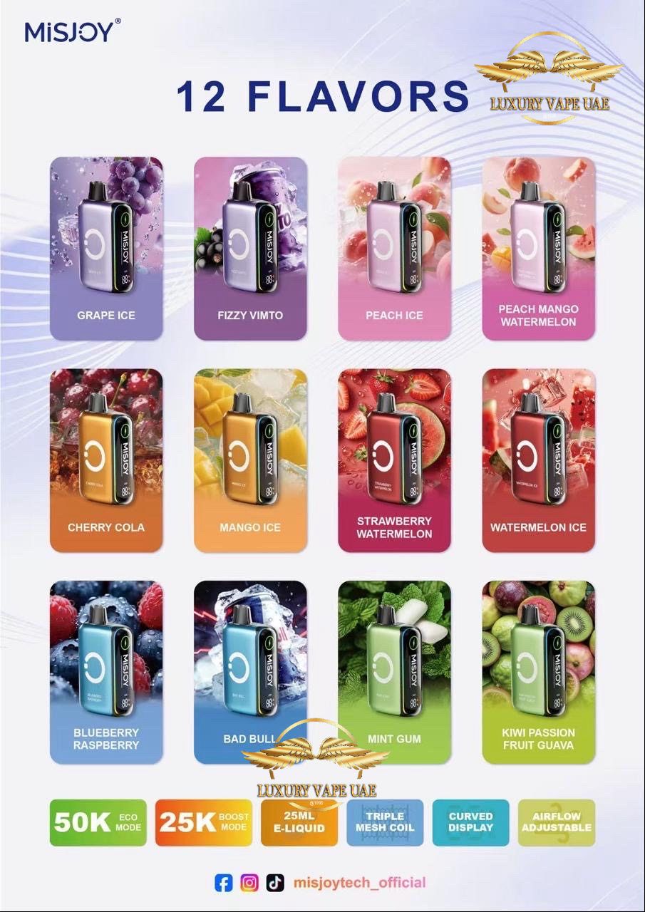 MISJOY BETA 50K PUFFS 50MG DUBAI & ABU DAHBI