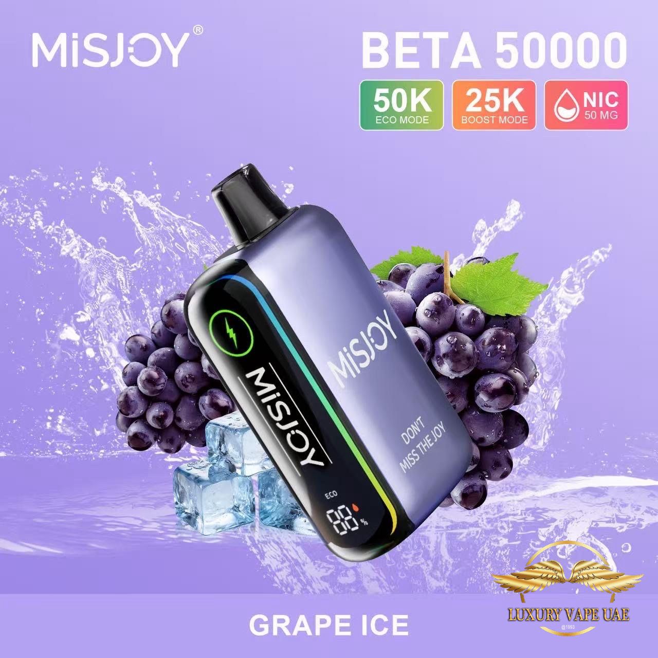 MISJOY BETA 50K PUFFS 50MG DUBAI & ABU DAHBI