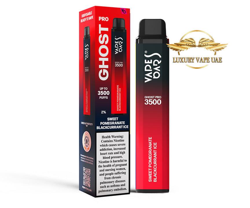 Vapes Bars Ghost Pro 2% With 3500 Puffs Dubai & Abu Dhabi
