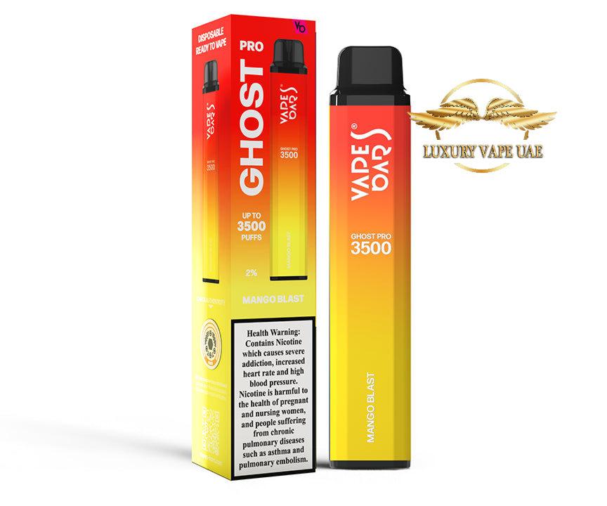Vapes Bars Ghost Pro 2% With 3500 Puffs Dubai & Abu Dhabi