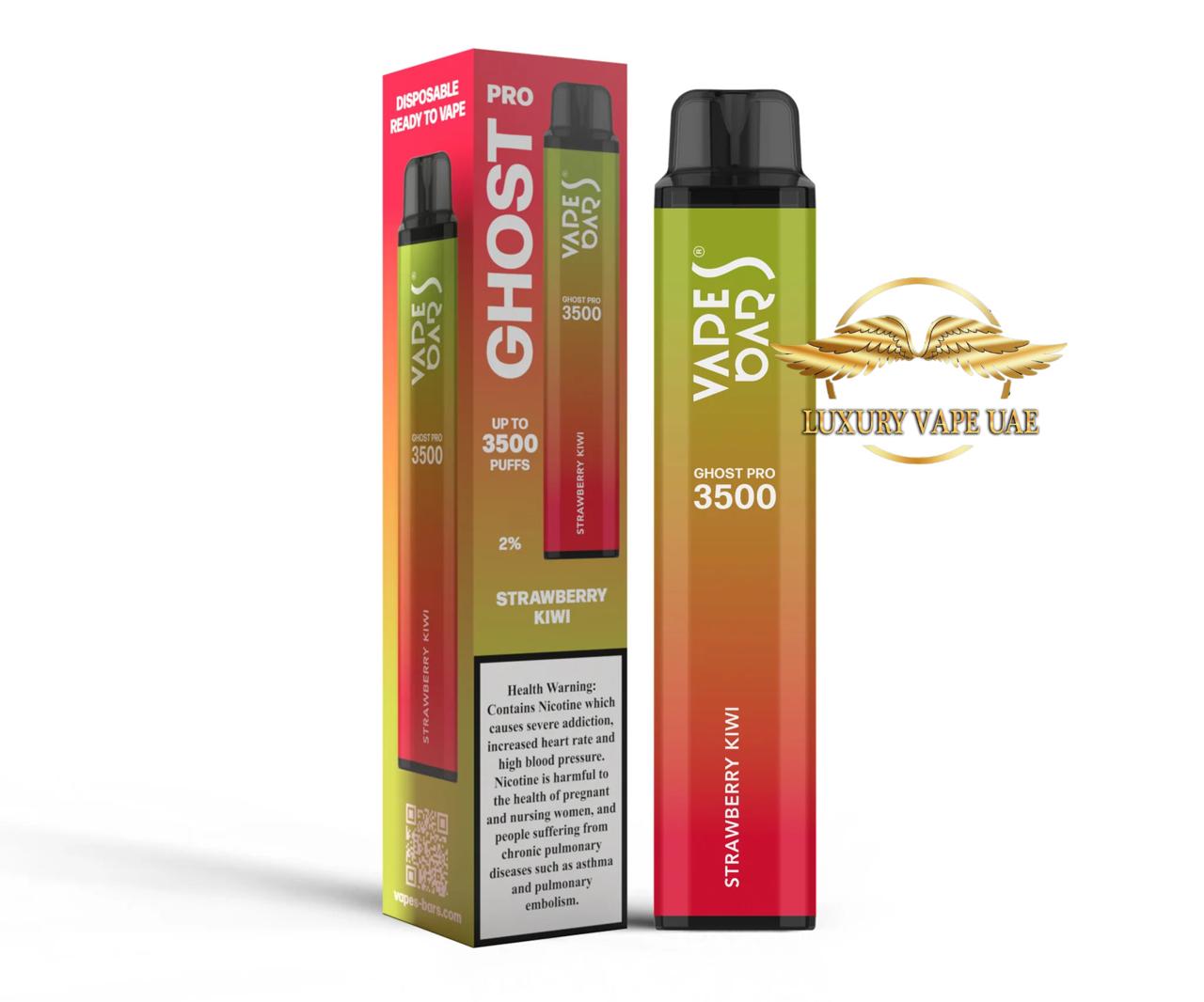 Vapes Bars Ghost Pro 2% With 3500 Puffs Dubai & Abu Dhabi