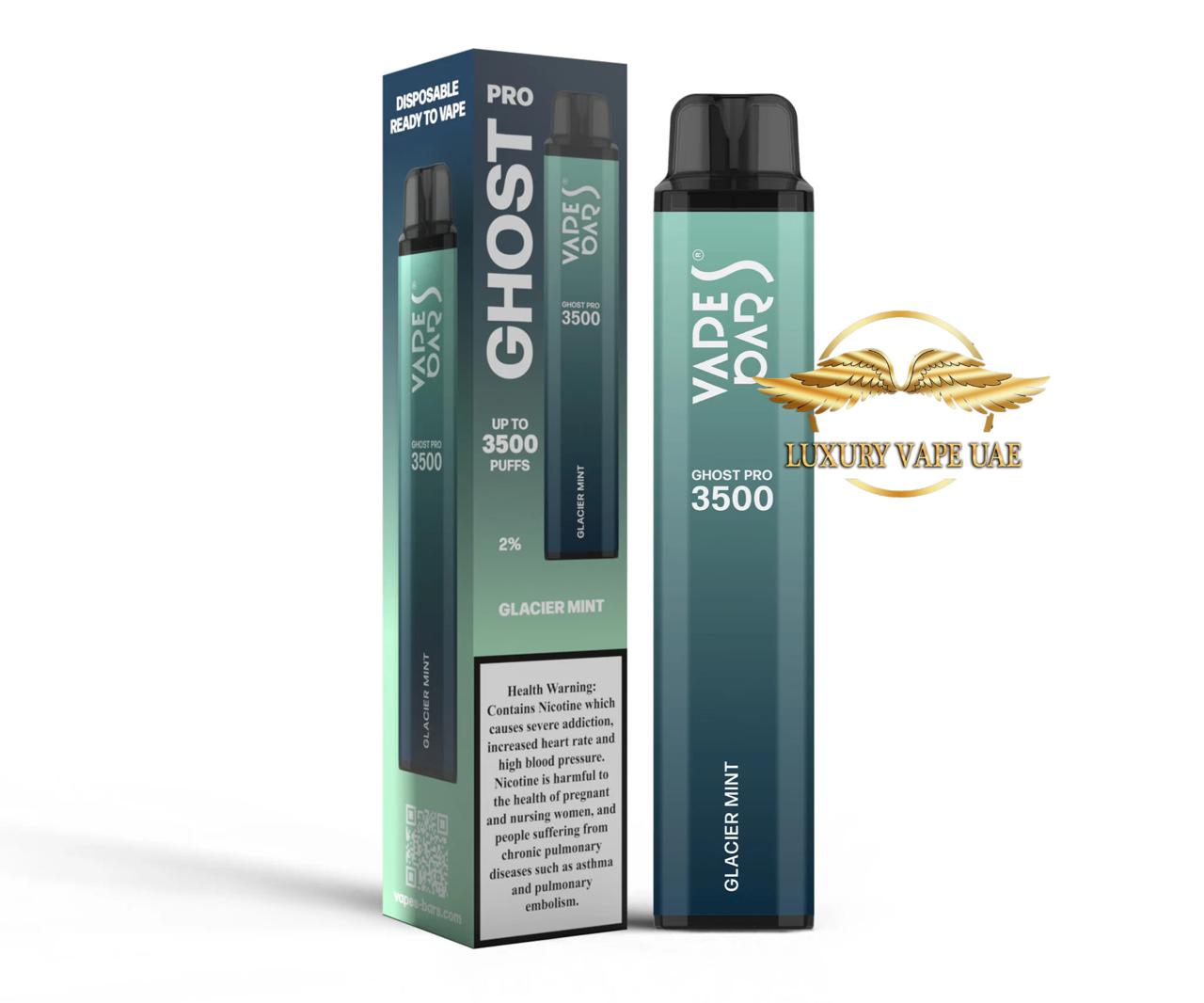 Vapes Bars Ghost Pro 2% With 3500 Puffs Dubai & Abu Dhabi