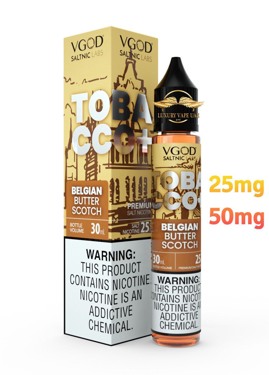 Vgod Tobacco Plus Saltnic All Series 30ml Dubai
