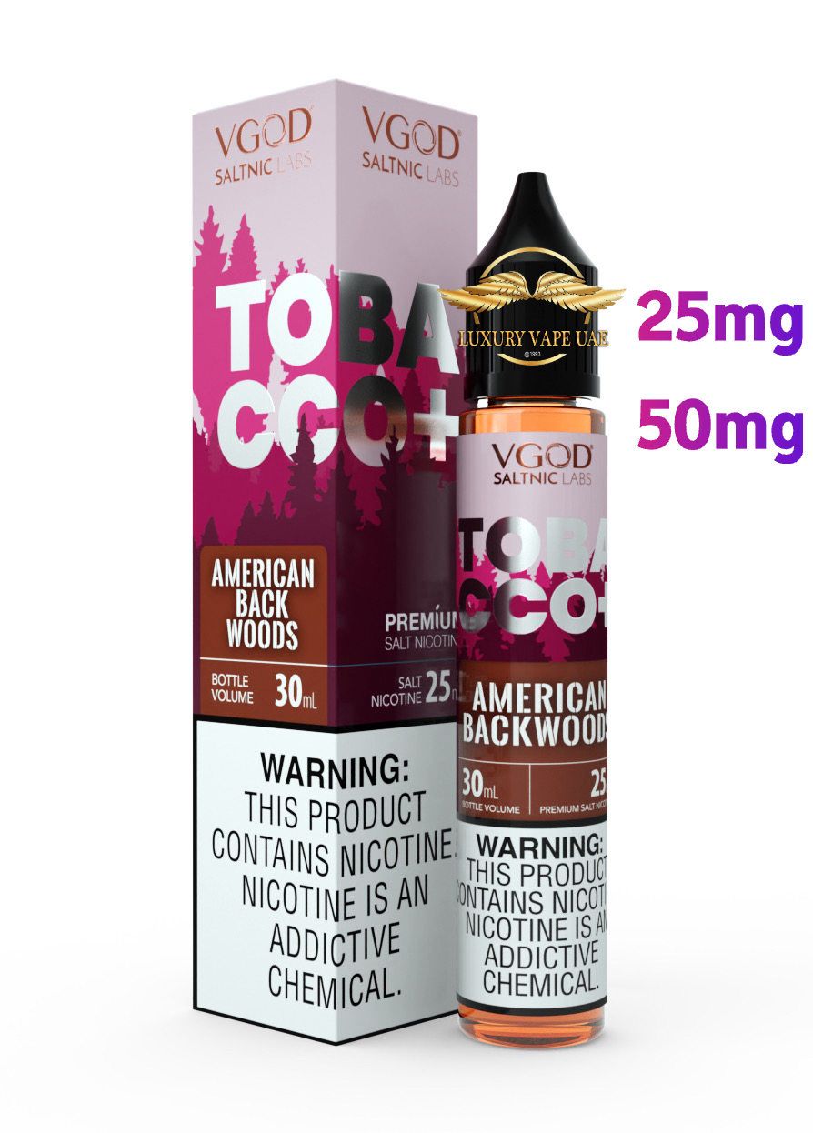 Vgod Tobacco Plus Saltnic All Series 30ml Dubai