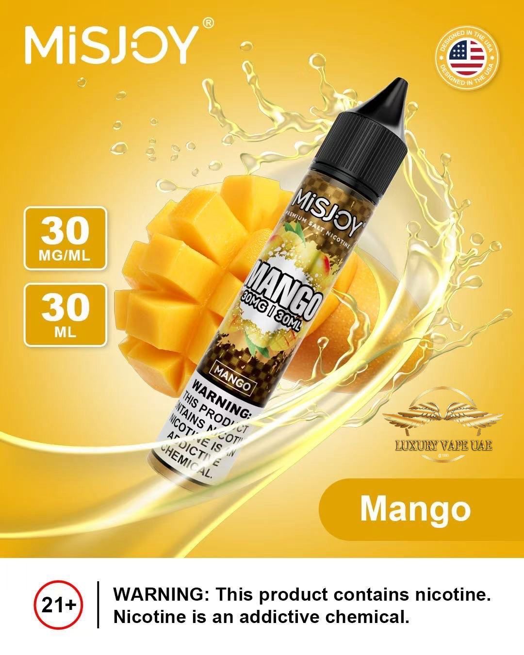 MISJOY Salt Nic E-Liquid 30ml 30mg – Buy Online in Dubai & UAE