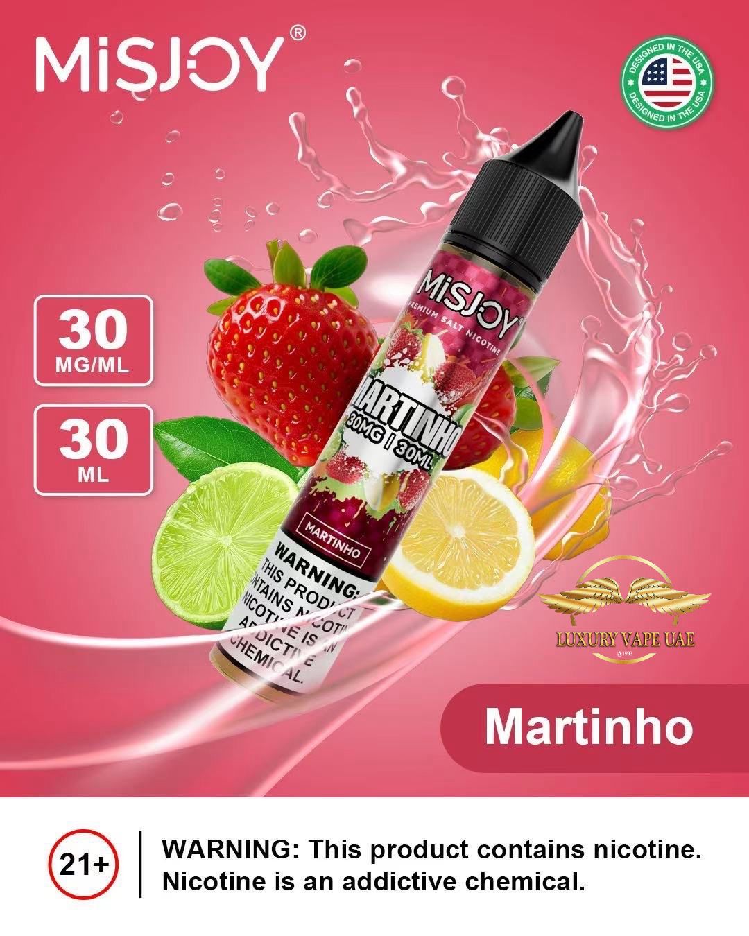 MISJOY Salt Nic E-Liquid 30ml 30mg – Buy Online in Dubai & UAE