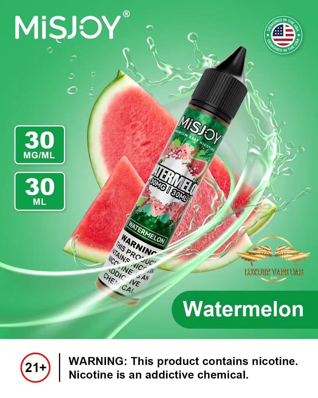 MISJOY Salt Nic E-Liquid 30ml 30mg – Buy Online in Dubai & UAE