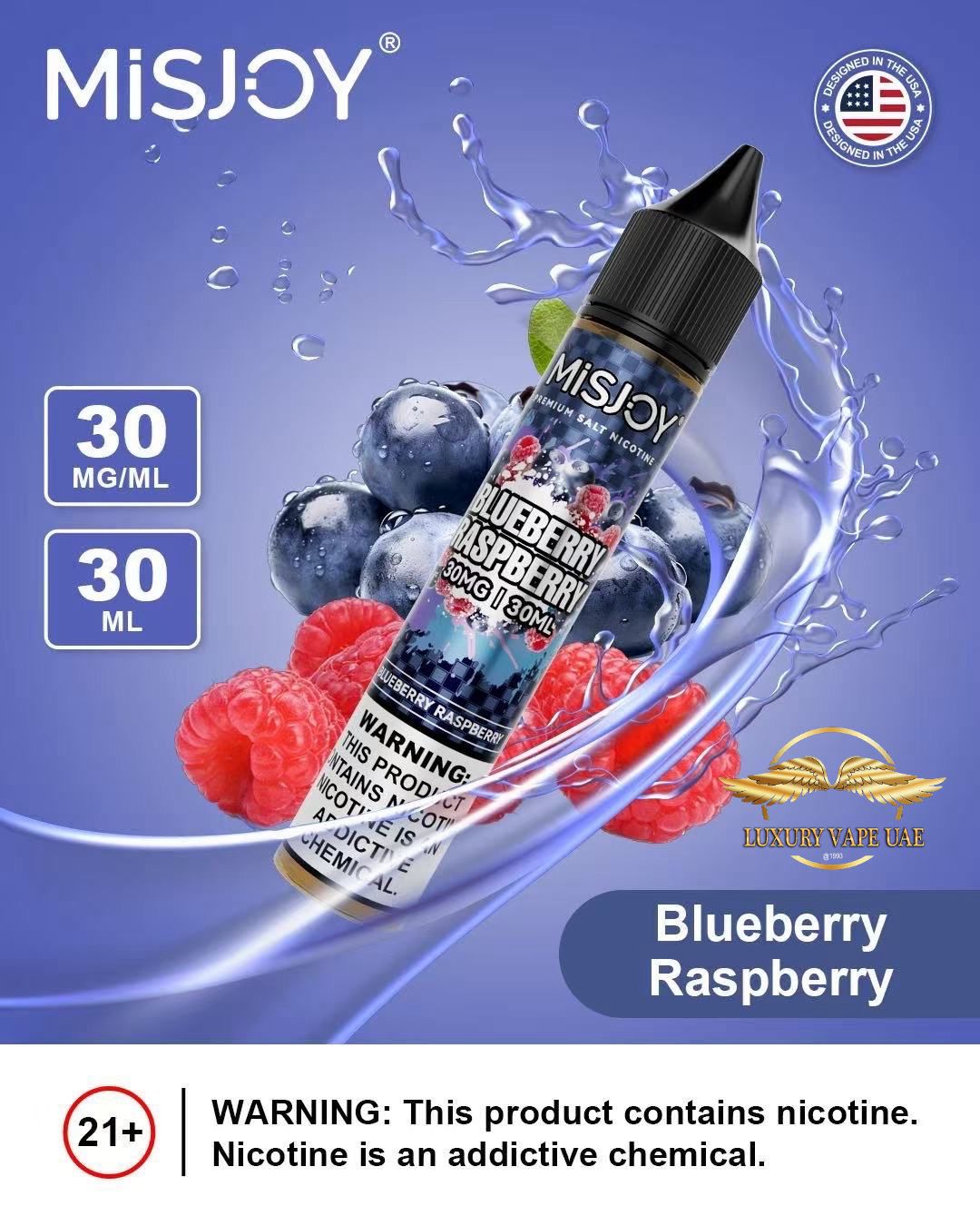 MISJOY Salt Nic E-Liquid 30ml 30mg – Buy Online in Dubai & UAE