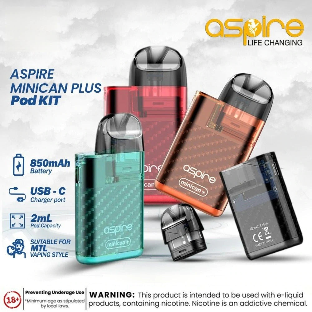 ASPIRE MINICAN + 13W POD SYSTEM