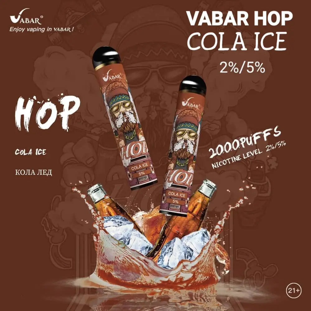Vabar HOP Disposable Vape 2000 Puffs Luxury Smoke AE Vabar HOP Disposable Vape 2000 Puffs Luxury Smoke AE